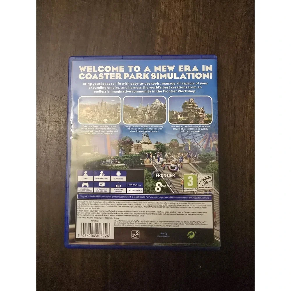 Planet Coaster‎ Console Edition PlayStation 4 PS4 Theme Park Game